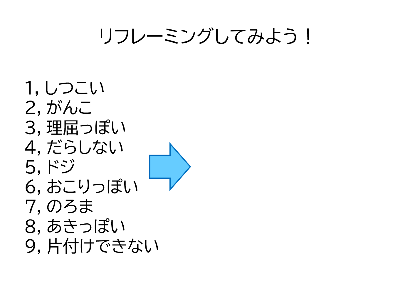 【子育てカフェ＆BAR】2-②見方が変わると子どもが変わる～リフレーミングの魔法～